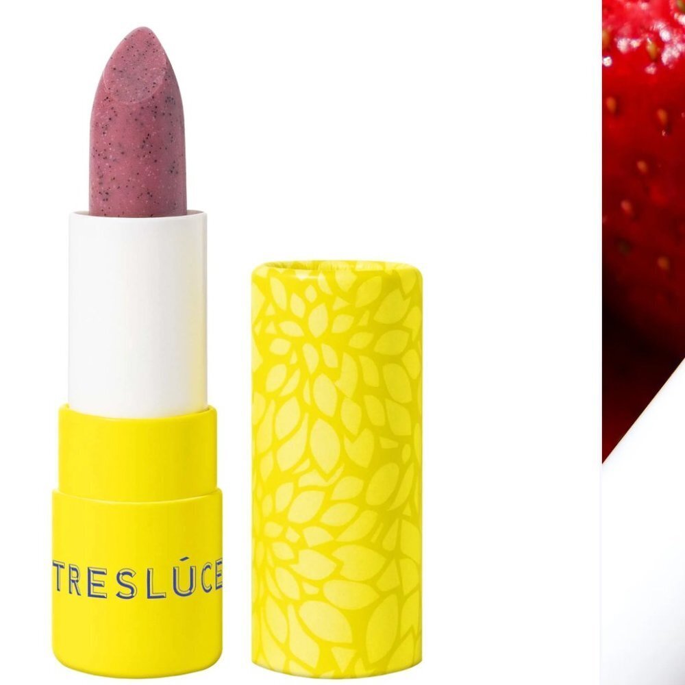 Tresluce Beauty Always Suave Lip Scrub Strawberry Fresa NIB